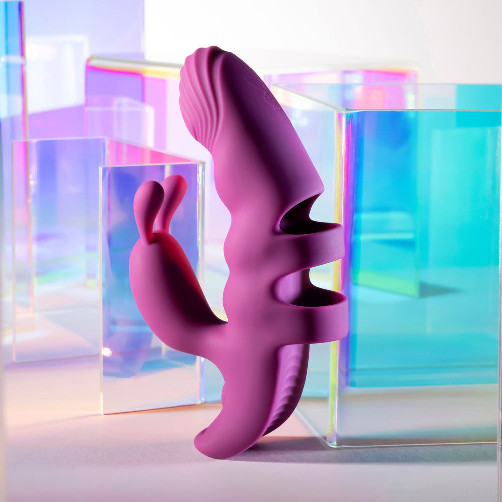 Playboy Pleasure Lend A Hand Finger Vibrator - Club X
