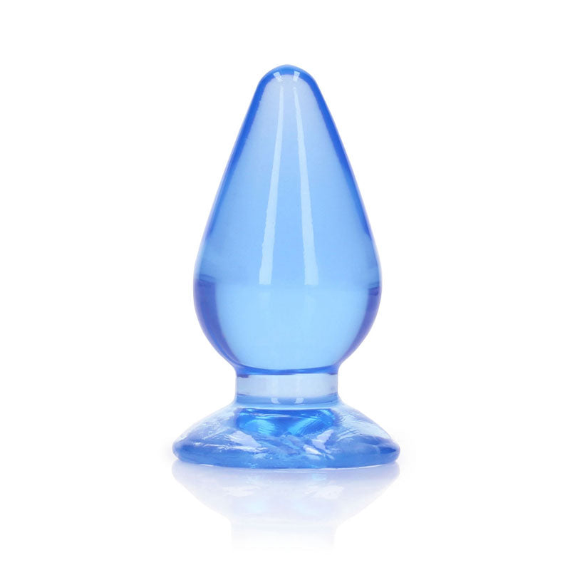 Real Rock Crystal Clear 3.5" Anal Plug - Club X