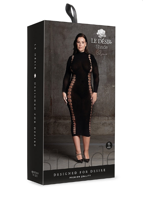La' Desir Shade Carme Dress with Turtleneck - Club X